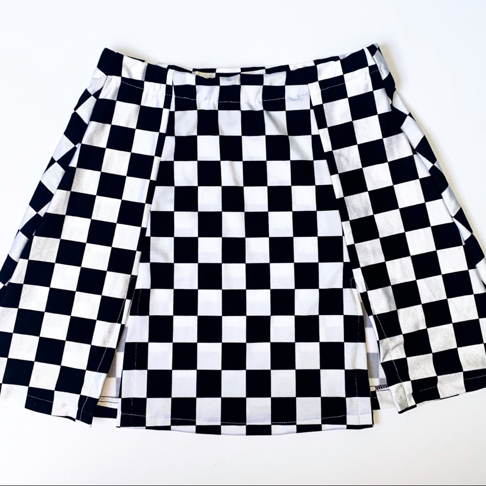 The Volt sample - Checkmate Skirt - XS
